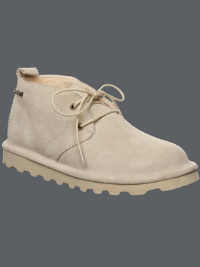 BearPaw oat Skye Chukka lace up suede ankle boots. Women’s size 9